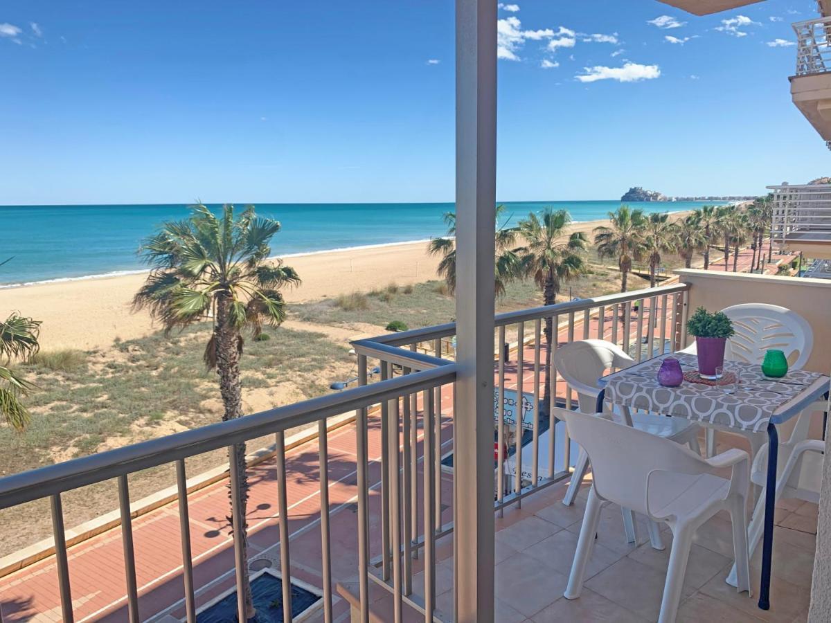 Apartamento Papa Luna Primera Linea 3000 Peñíscola Buitenkant foto