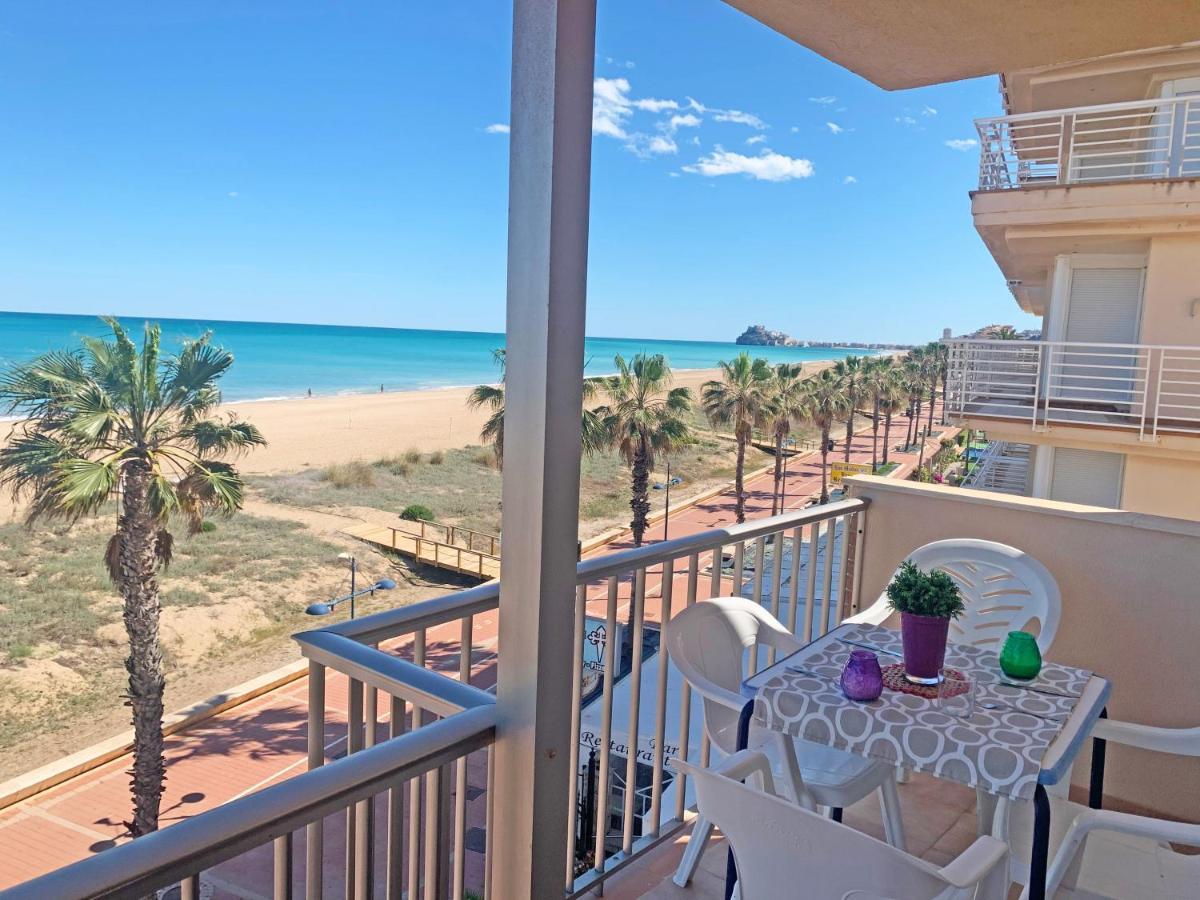 Apartamento Papa Luna Primera Linea 3000 Peñíscola Buitenkant foto