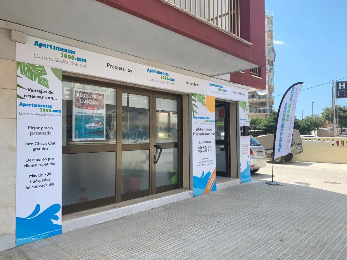 Apartamento Papa Luna Primera Linea 3000 Peñíscola Buitenkant foto